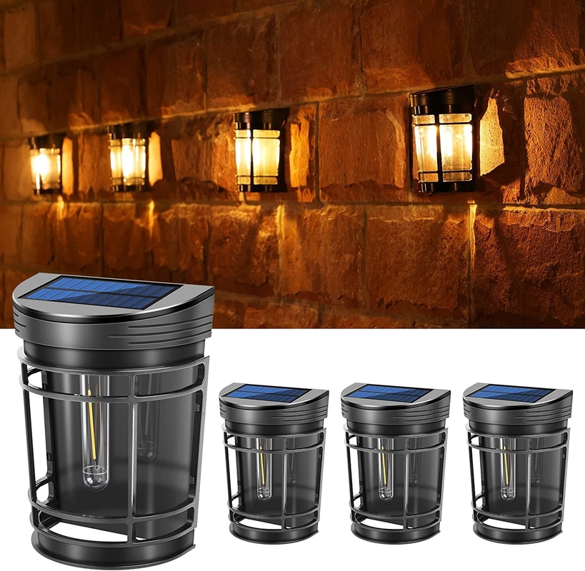 Warm Wit tot RGB Zonnewandlicht Ternaire lithiumbatterie Met waterdichte IP65 PC Shell
