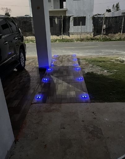 Hoge helderheid zonne-LED-licht gemaakt van aluminium en pc-materiaal met 3t lager