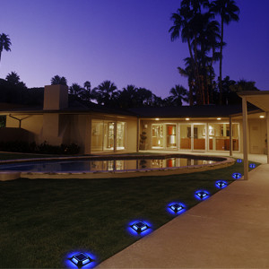Buiten IP68 waterdicht wandelpad Pad LED Steppenmarker