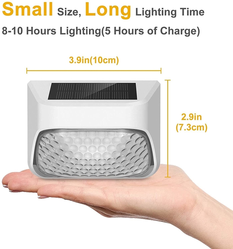 15 uur werktijd Zonne hek licht voor trappen hek Railing bureau en trap Warm wit RGB Licht kleur