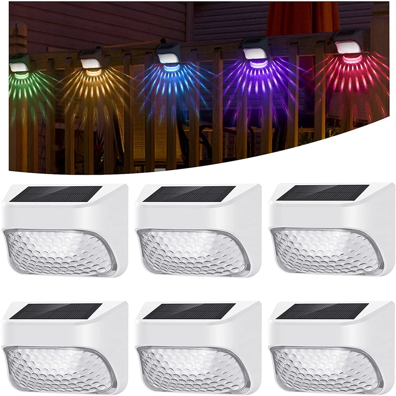 15 uur werktijd Zonne hek licht voor trappen hek Railing bureau en trap Warm wit RGB Licht kleur