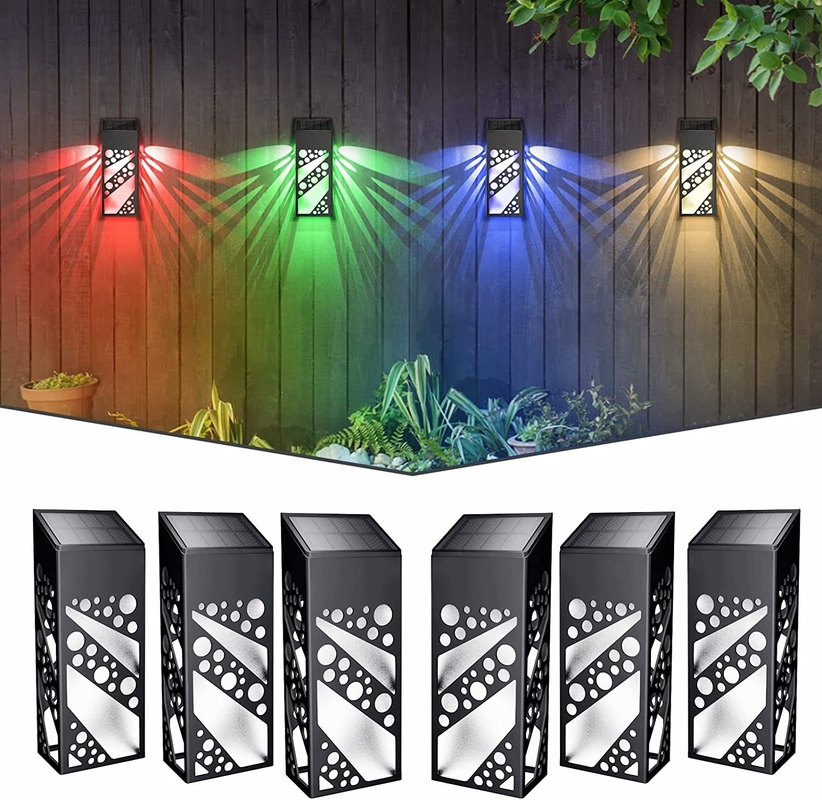 4.5 uur opladen zonnehek licht voor eenvoudige verzorging buitenverlichting