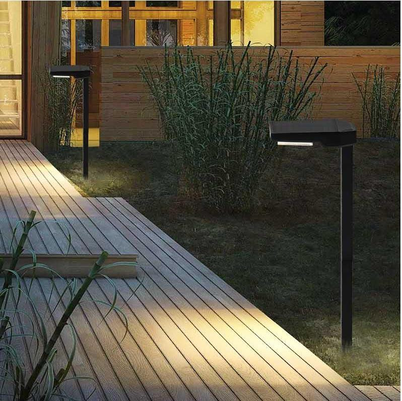 Zonne-energie 6-kralen LED Landschapspad Licht Auto On/Off 6 Pcs Kralen