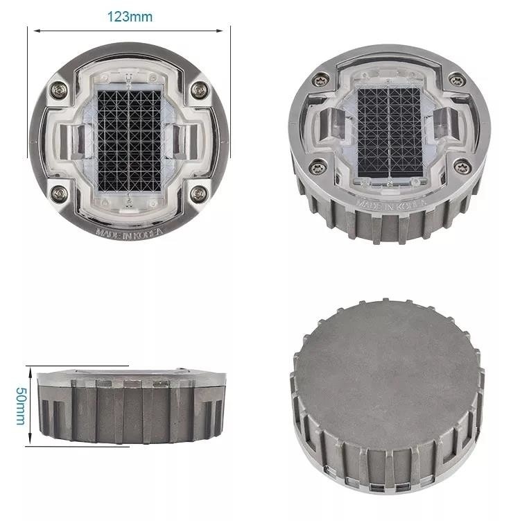 Rode zonne-afsluitingen 2V Aluminium PC IP68 waterdicht voor betere zichtbaarheid's nachts