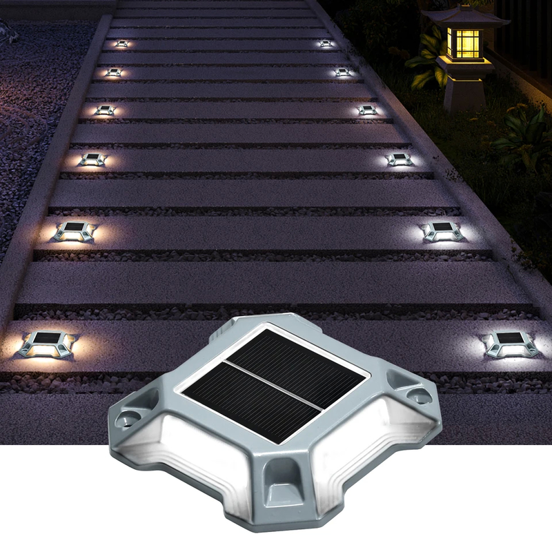 600 MAH Ni Mh Batterij Zonne Dock Light met 20 lumens Helderheid en LED-lichtbron