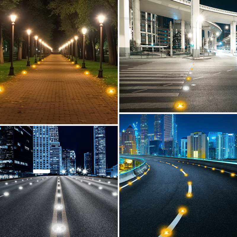 High Bright LED Solar Powered Road Reflector met Ultra Long Visibility voor Highway Warning