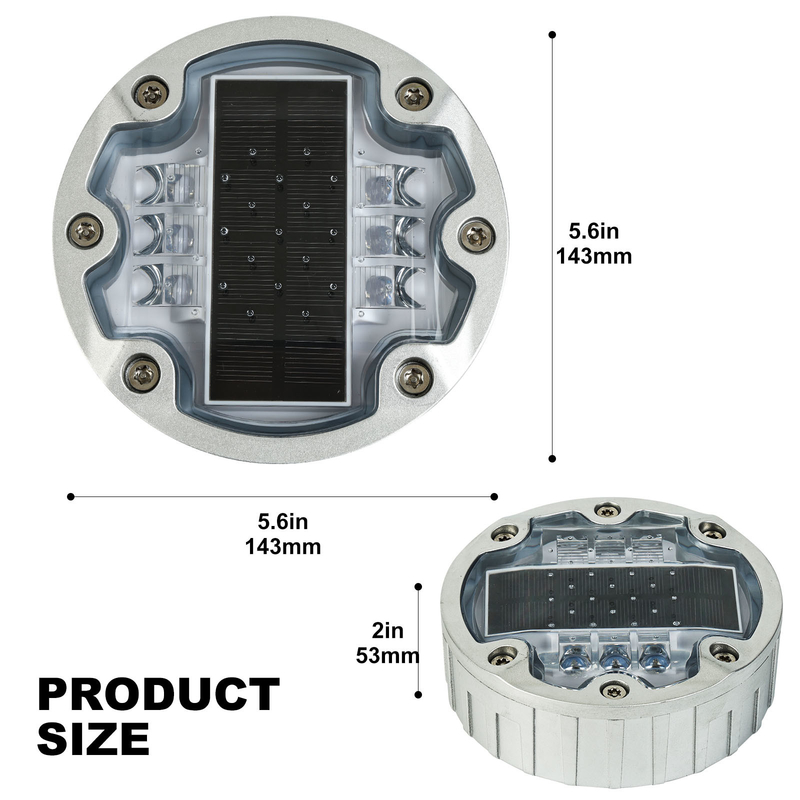 1150 g Zonnewegstokjes in meerdere kleuren Waterdicht IP68 2V Spanning