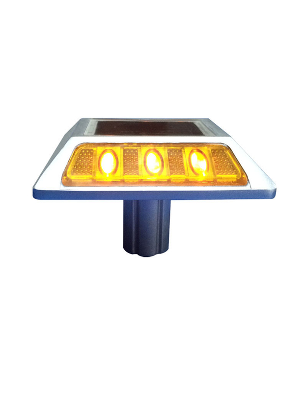 250 g zonne-energie flitsend licht met 6 LED's en flits of vaste modus Zichtbare afstand 800 meter LED-lichtbron