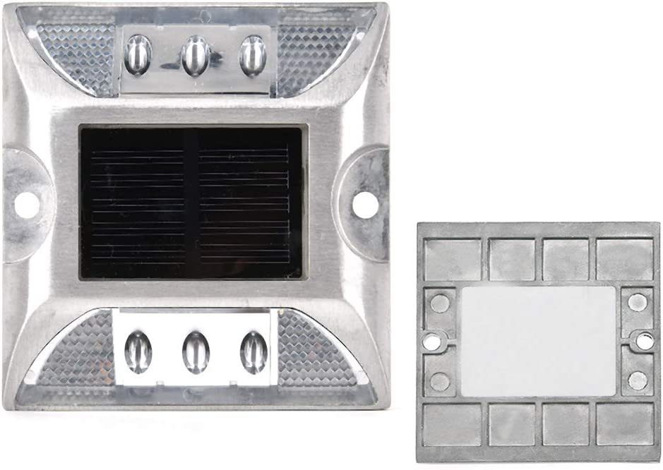 IP67 Waterdichte Zonne Wegmarkering met DC 6V Ingangsspanning en 80 lm Lichtstroom voor Verkeersveiligheid