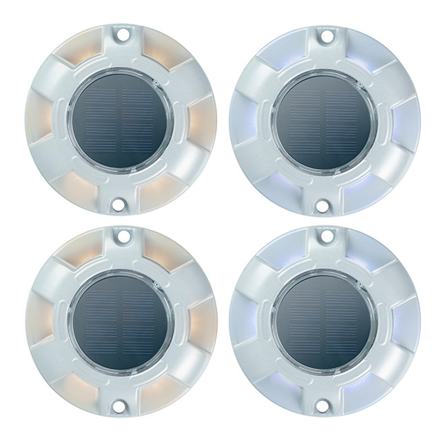 Hoge helderheid aluminium materiaal LED Cat Eye Solar Road Stud met goede service zonnedokverlichting
