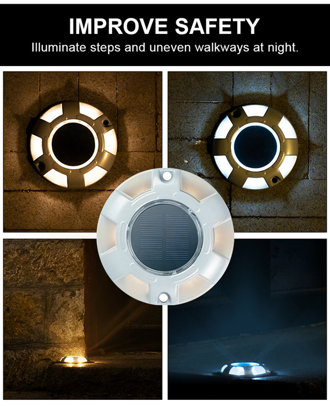 Hoge helderheid aluminium materiaal LED Cat Eye Solar Road Stud met goede service zonnedokverlichting