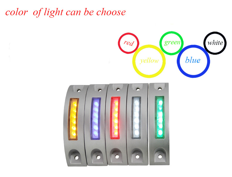 Van de de Zonnecelweg van IP67 1.2V het Geleide Lichte Aluminium Nagels voor Openlucht