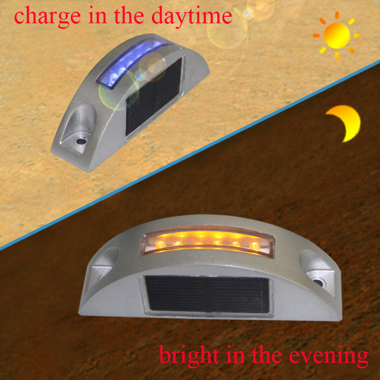 Van de de Zonnecelweg van IP67 1.2V het Geleide Lichte Aluminium Nagels voor Openlucht