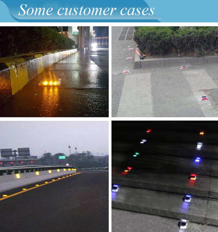 Cat Eye Reflector Solar Road beslaat Bestratingsteller Aangemaakt Flintglas voor Oprijlaan