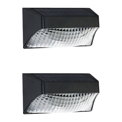 ABS van Light van de tuin het Zonne Aangedreven Omheining Materiële 5v 150mah Zonnepaneel van PC