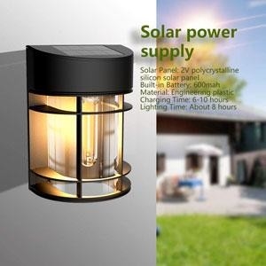 Het constant Heldere Zonne Lichte 5V 150MA Waterdichte Zonnepaneel van de Tuinmuur