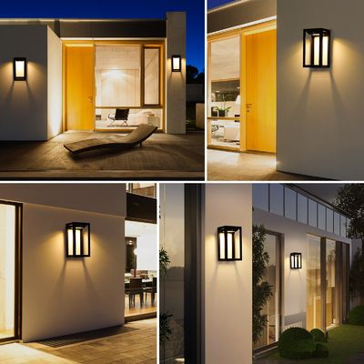 Hoog Helder Openlucht Zonnemuur Licht IP68 Warm Wit Koud Wit voor Tuinmuur