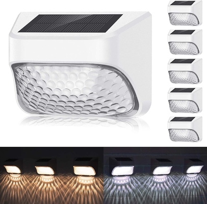 Monocrystalline Lichten van de Sensor Zonnestap leidden 150mA 6 PCs voor Openluchtomheining Yard