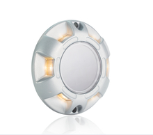 Aluminium waterdichte zonne-docklampen IP68 Schroefinstallatie