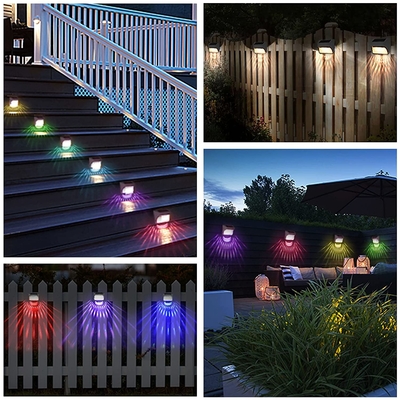 Zonne-energie tuin licht voor patio trap buitentuin padlamp Zonne wand hek licht