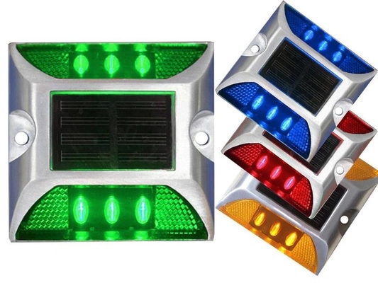 IP67 Waterdicht Veiligheid op de weg Solar Powered LED Cat Eye Reflective Road Stud Solar Road Stud