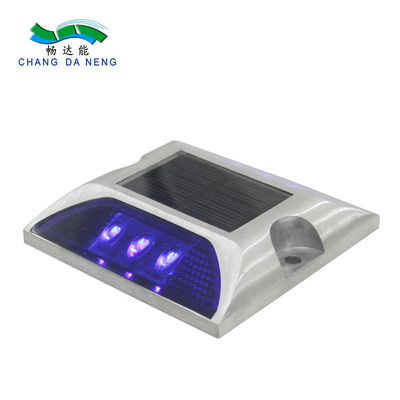 Milieuvriendelijke veiligheidsborden voor buiten Solar Road Studs Ground Traffic Warning Light