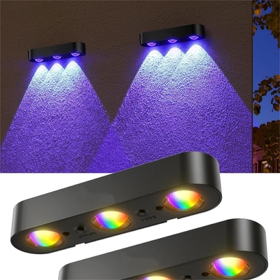 Zonnepaneel monokristallijn silicium 5V / 220MA Outdoor Decorative Zonnelampen in zwart
