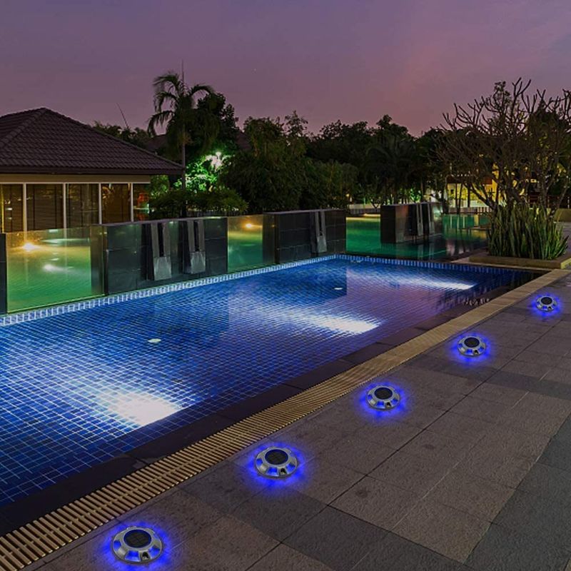 Aluminium legering zonne-afstandsband met 6000K daglichtwaarschuwing IP67 waterdicht en 2 jaar garantie