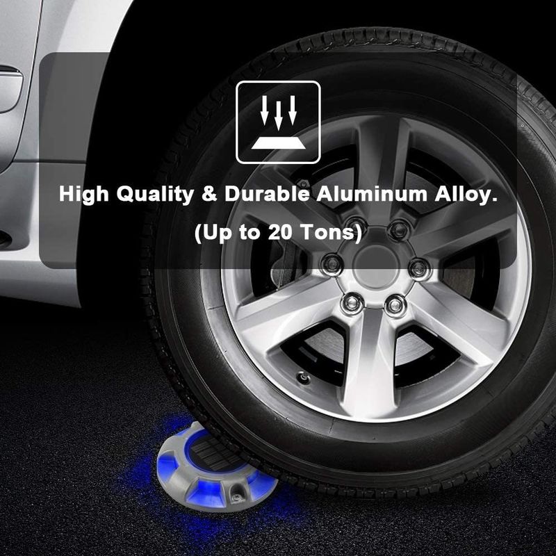 Aluminium legering zonne-afstandsband met 6000K daglichtwaarschuwing IP67 waterdicht en 2 jaar garantie