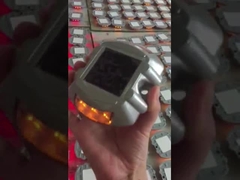 Zonne het Dek Lichte 12PCS LEIDENE van de aluminiumlegering Regelmatige Helder/het Opvlammen