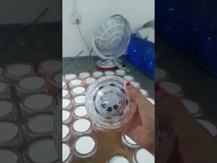 Het aangemaakte oog van de glas zonnekat