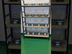 ABS van Light van de tuin het Zonne Aangedreven Omheining Materiële 5v 150mah Zonnepaneel van PC